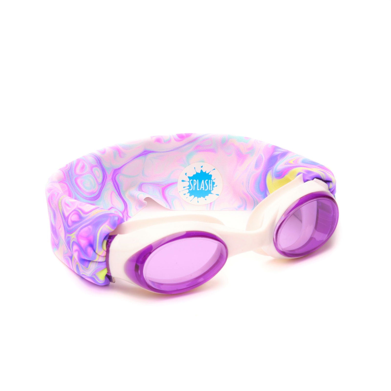 splash swim goggles Pastel Swirl Swim Goggles