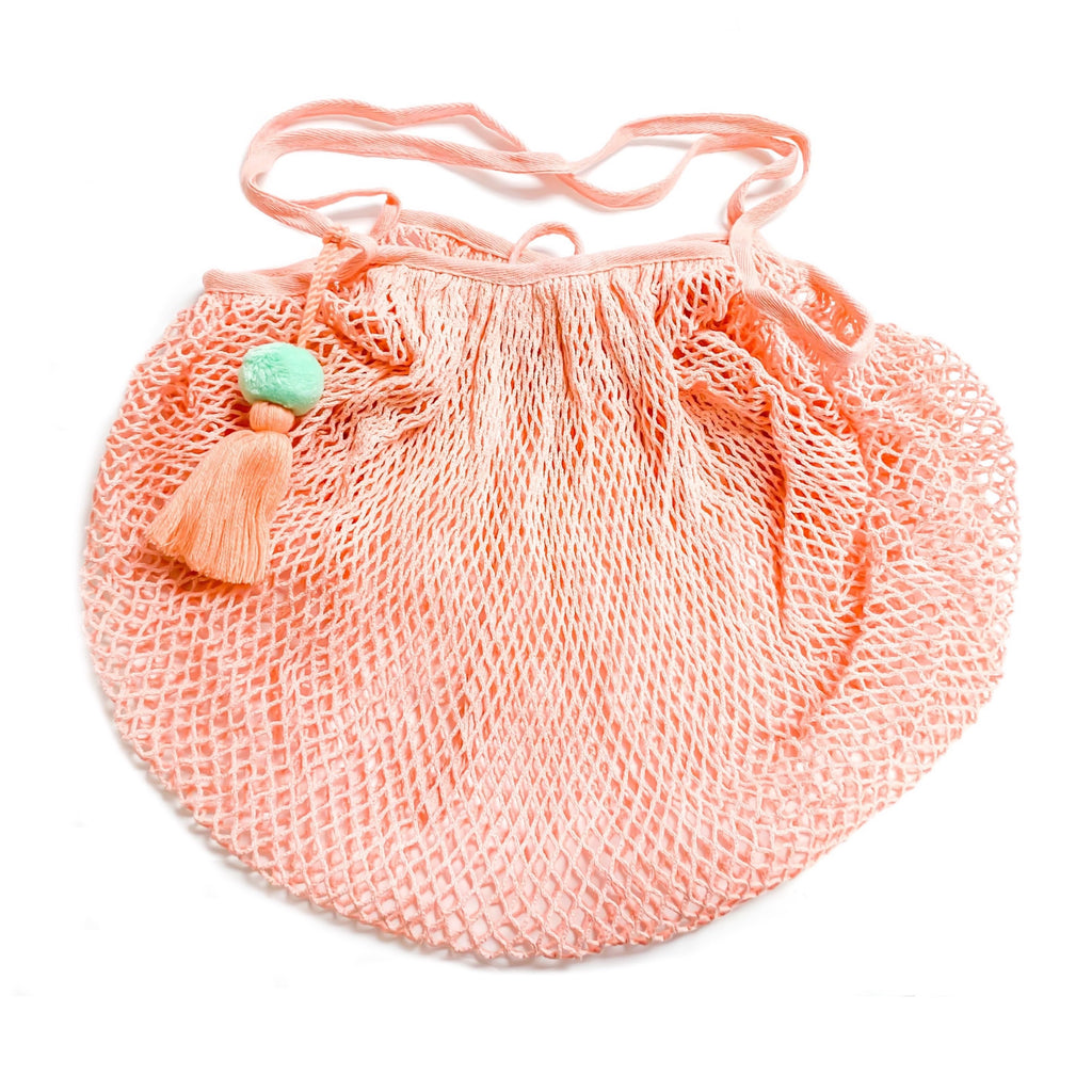 Pastel Pink Beach Bag - Splash Swim Goggles