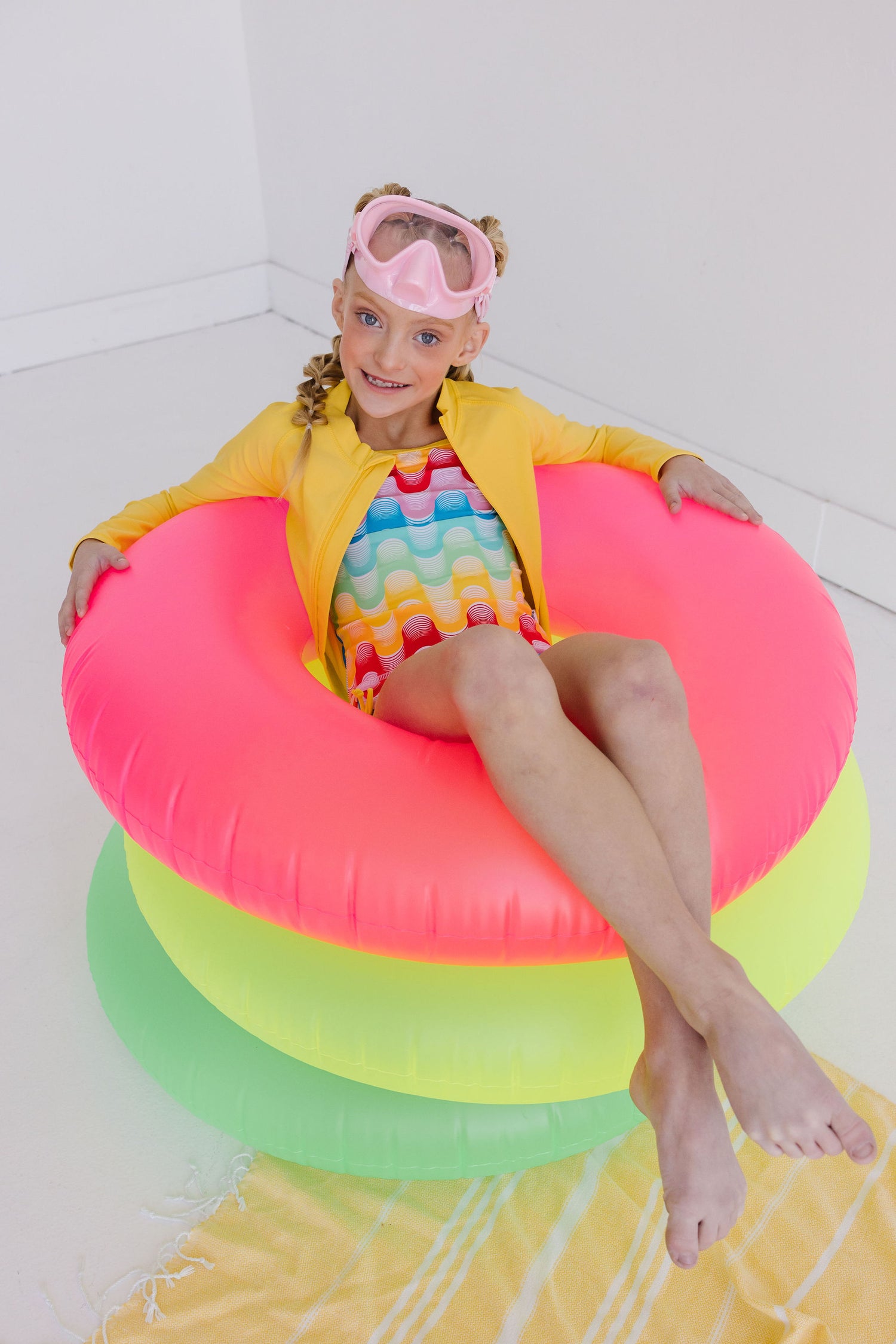 Cherry Charms Youth Swim Mask