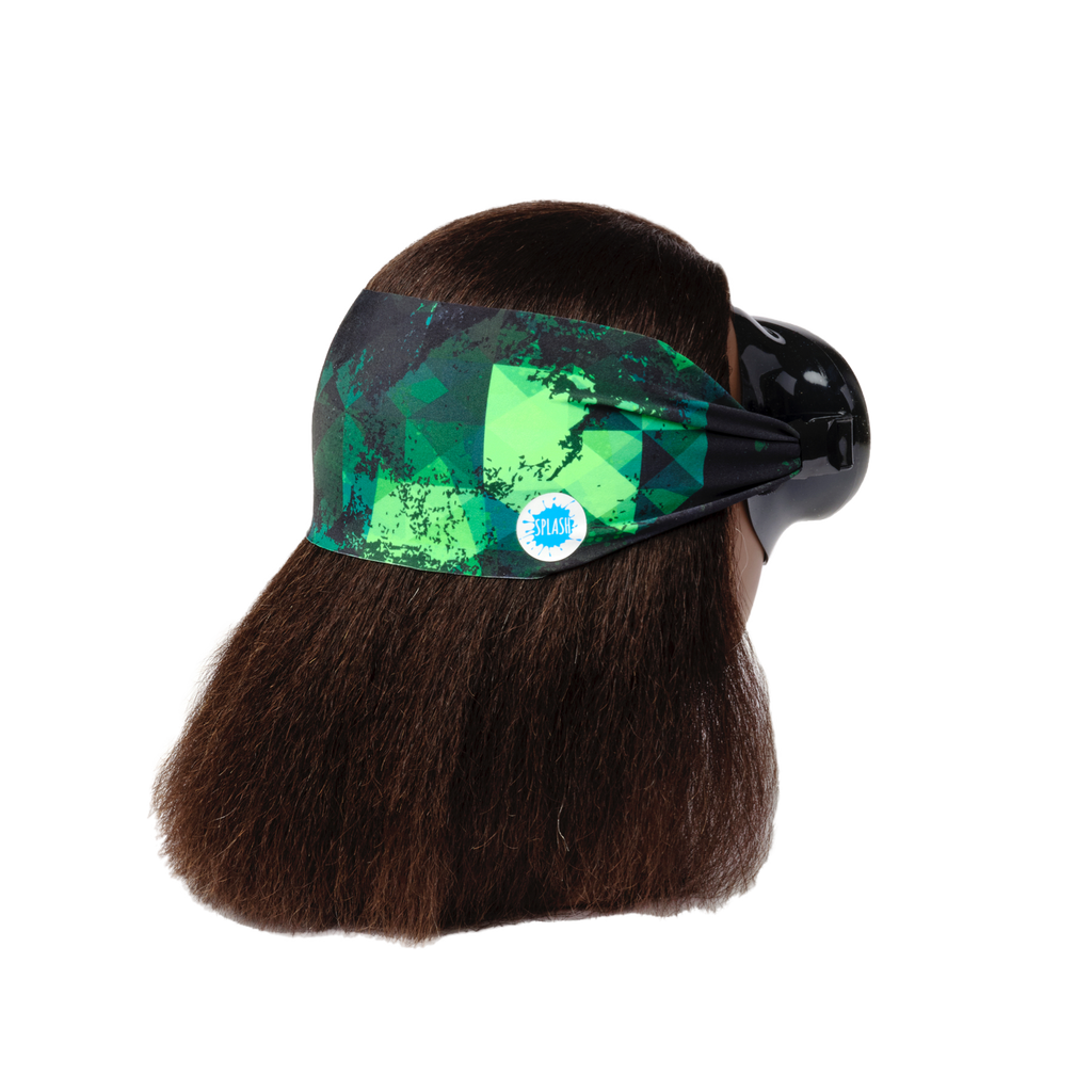 Green Fusion Swim Mask - Splash Place Swim Goggles