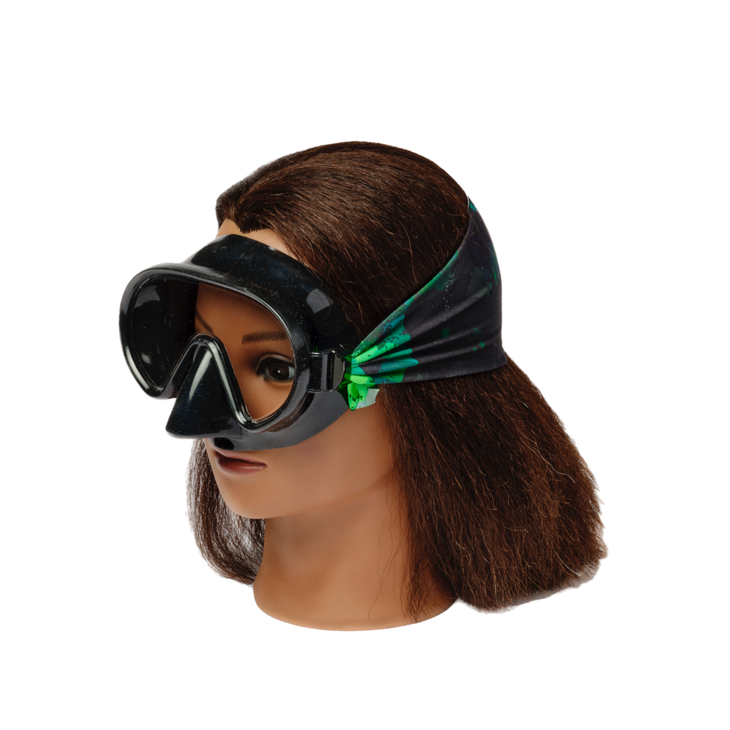 Green Fusion Swim Mask - Splash Place Swim Goggles