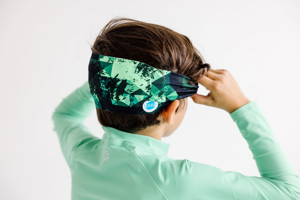 Green Fusion Swim Mask - Splash Place Swim Goggles