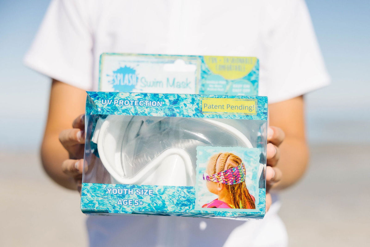 Green Fusion Swim Mask - Splash Place Swim Goggles