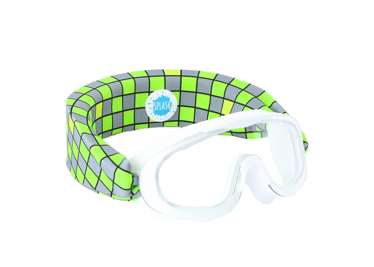 Neon Checker Youth Goggle