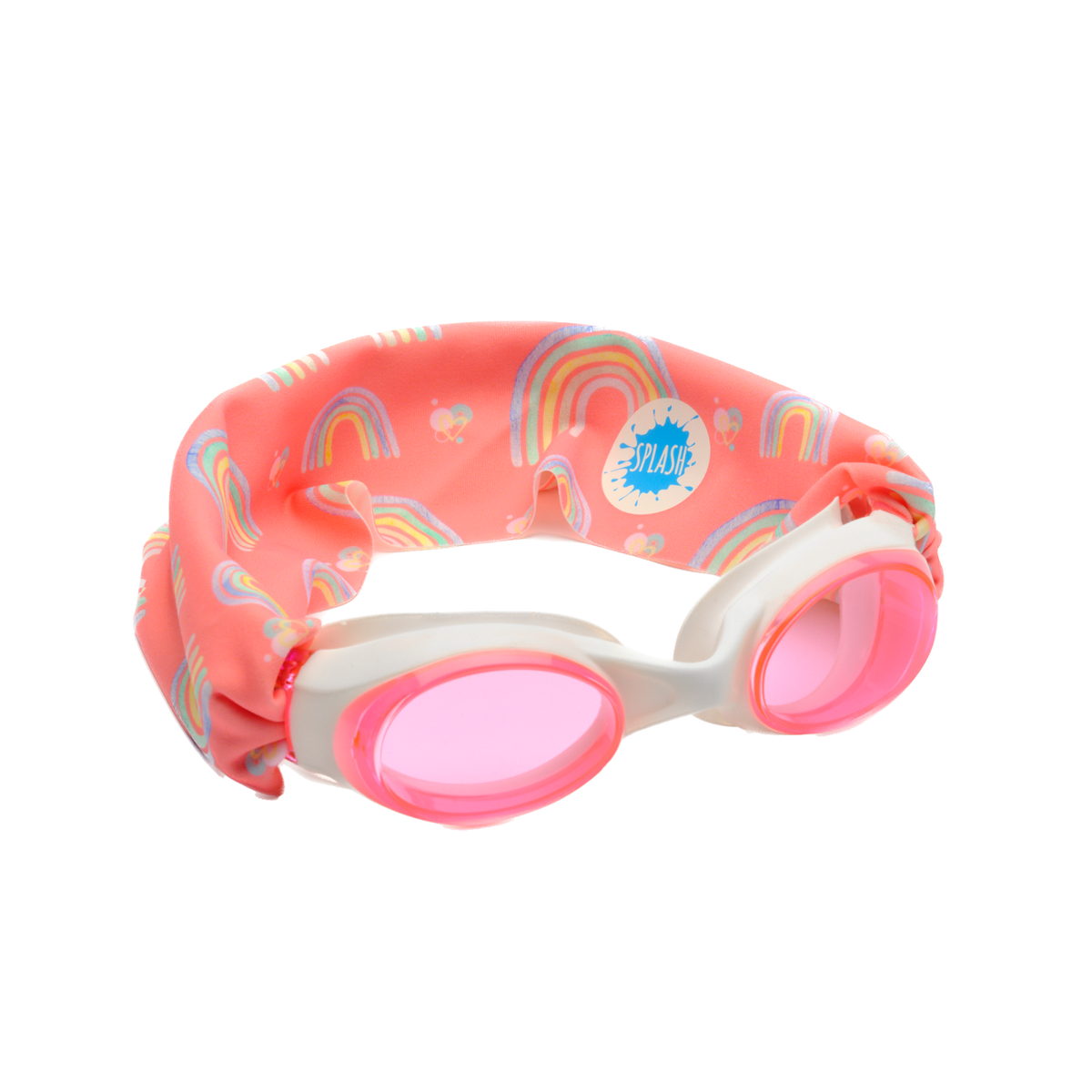 rainbow goggles Over the Rainbow Swim Goggles
