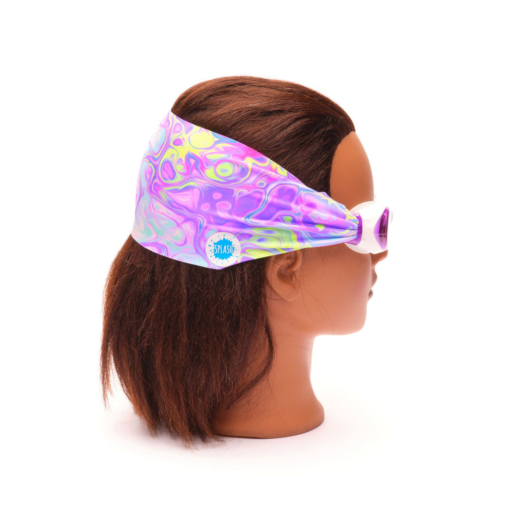 Pastel Swirl - Splash Place Swim Goggles