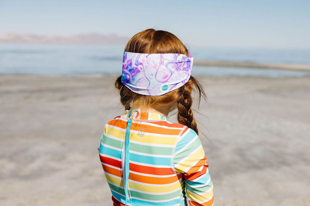 Pastel Swirl Swim Mask - Splash Place Swim Goggles