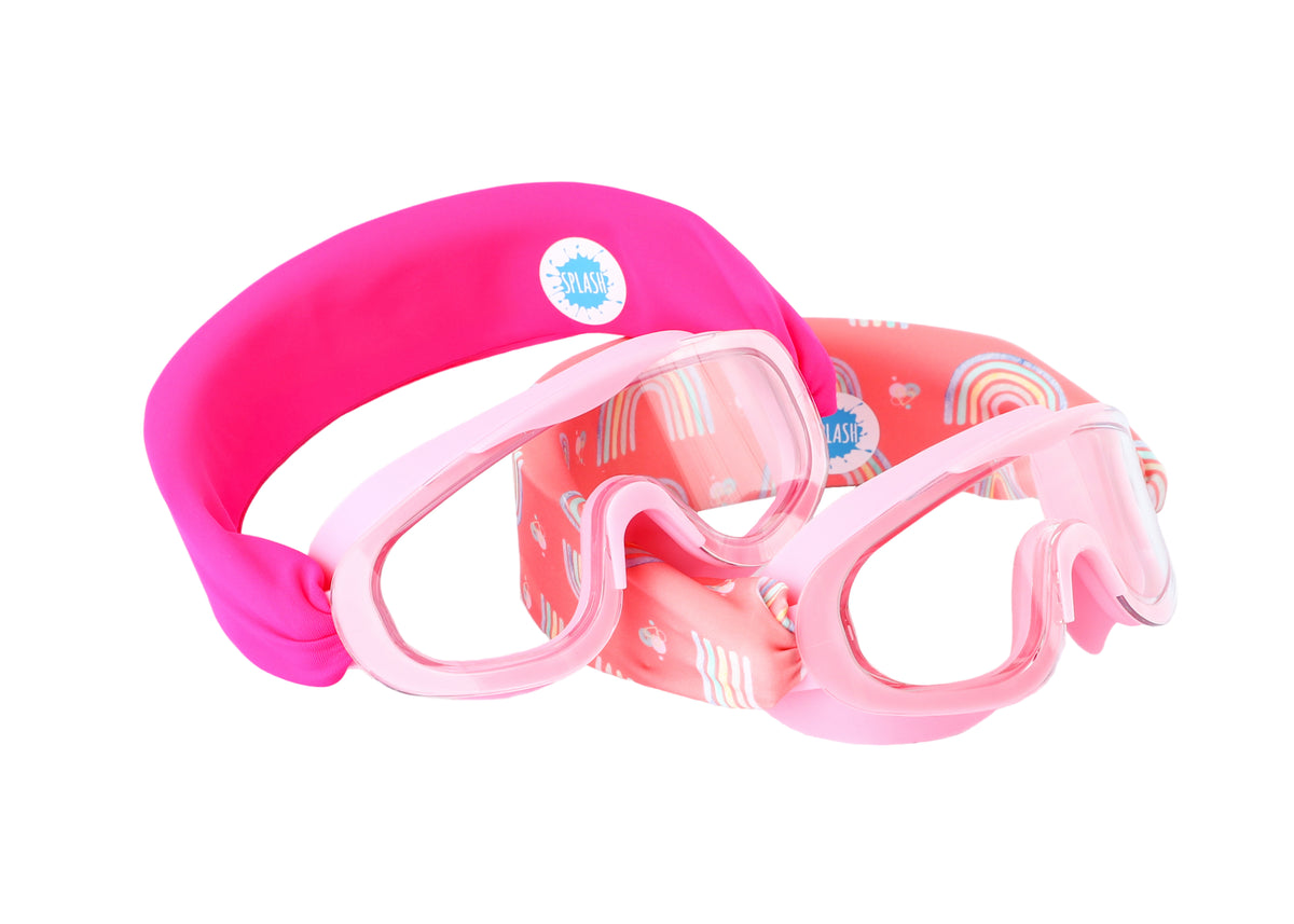 Pretty in Pink Youth Swim Goggle