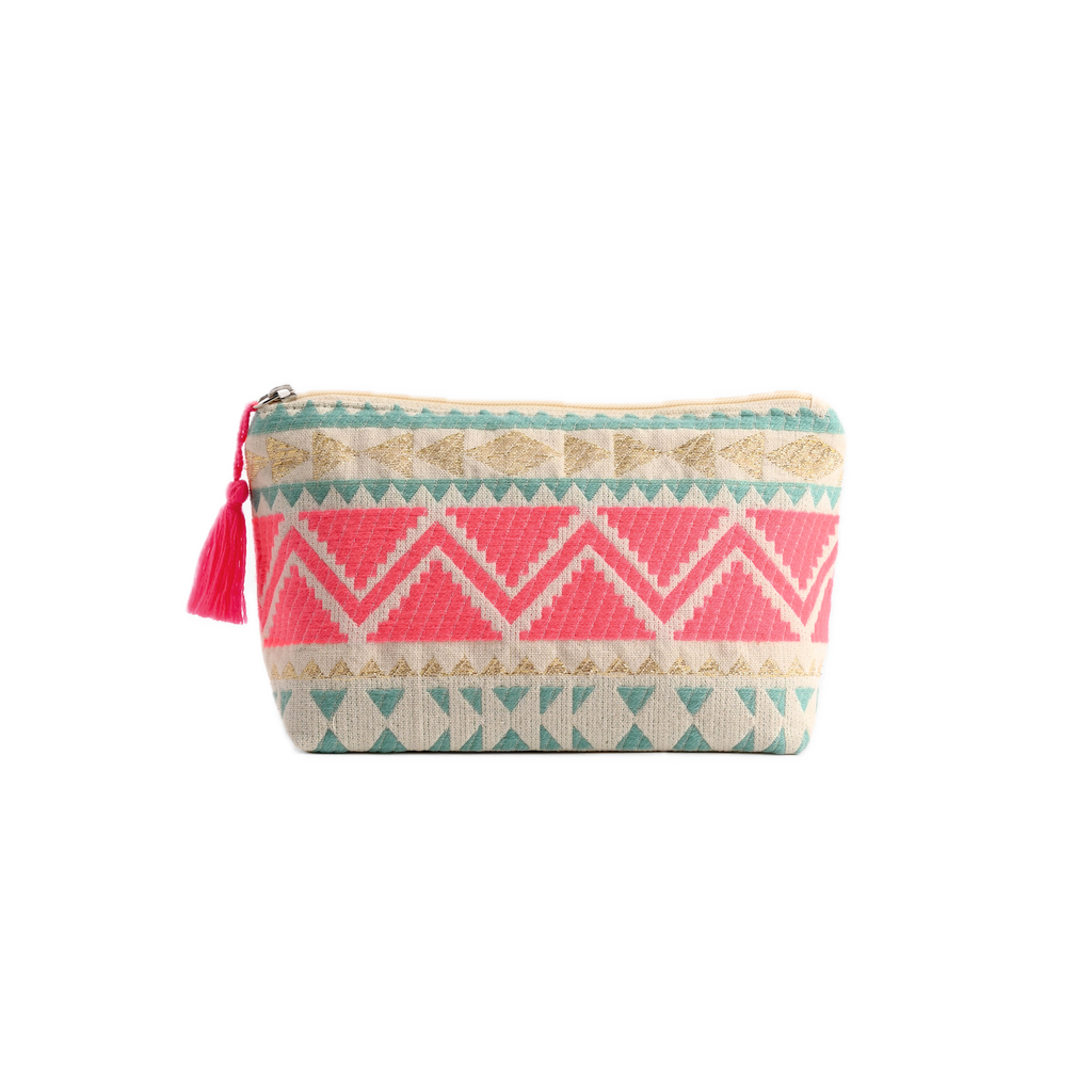 Pom Pom Cosmetic Bag - Splash Place Swim Goggles