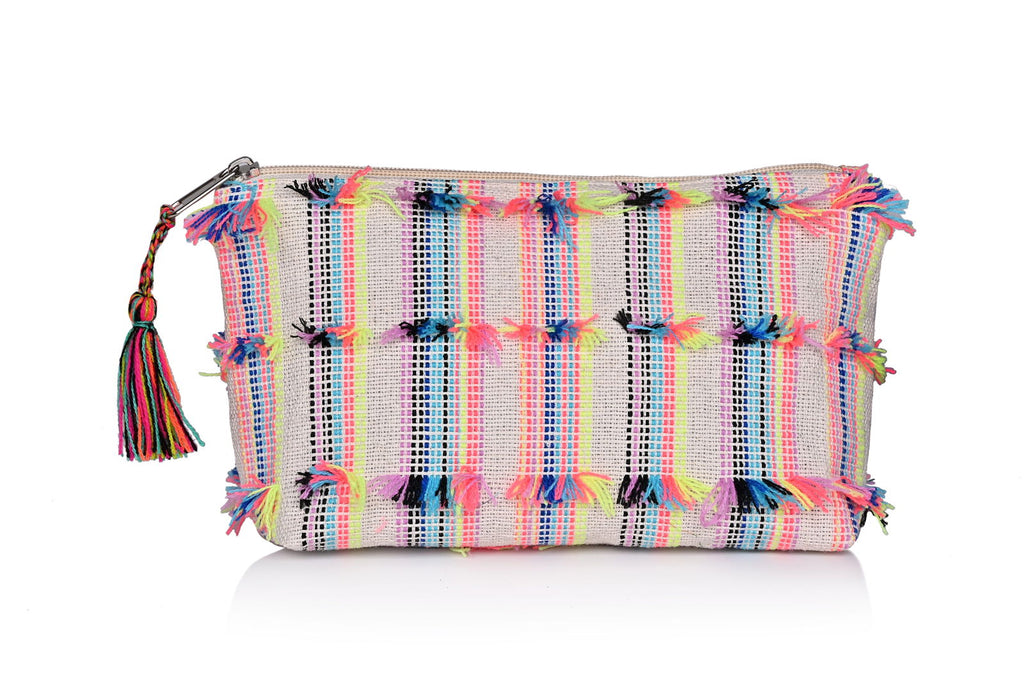 Pom Pom Cosmetic Bag - Splash Place Swim Goggles