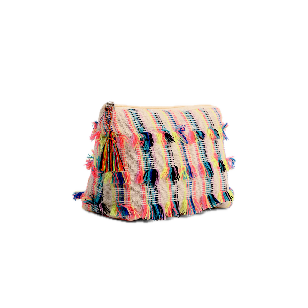 Pom Pom Cosmetic Bag - Splash Place Swim Goggles