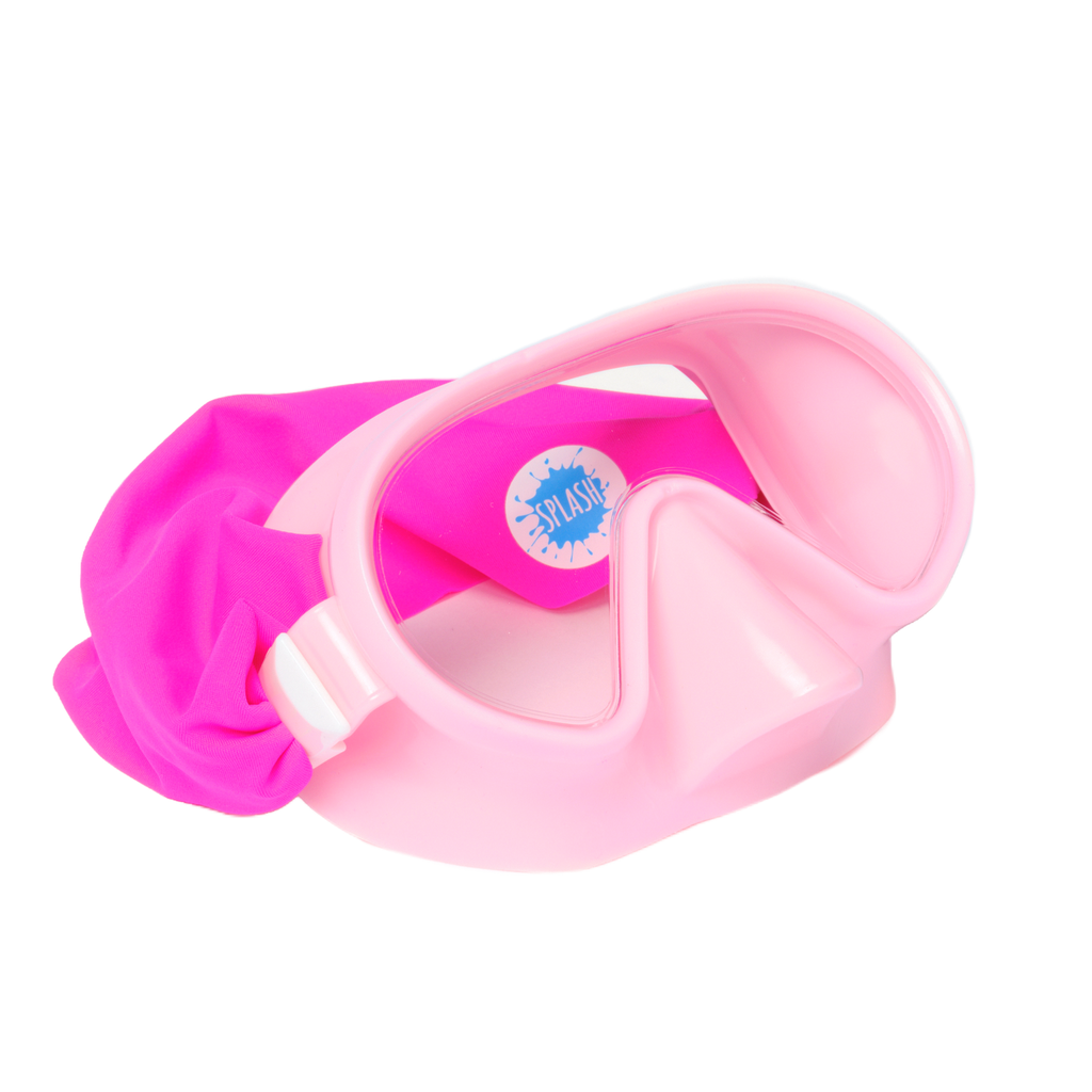 Pretty in Pink Swim Mask - Splash Place Swim Goggles