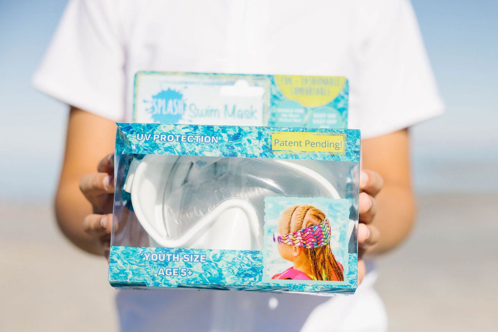 Pretty in Pink Swim Mask - Splash Place Swim Goggles