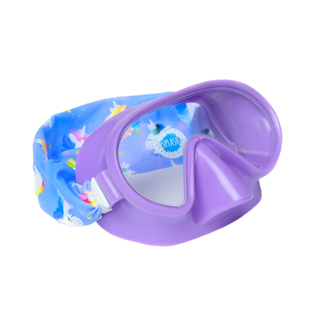 Rainbow Unicorn Swim Mask - Splash Place Swim Goggles