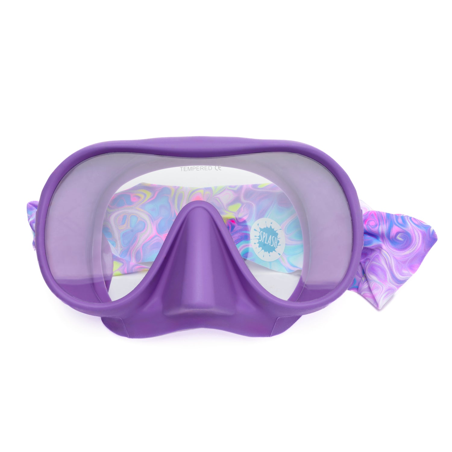 Pastel Swirl Adult Swim Mask