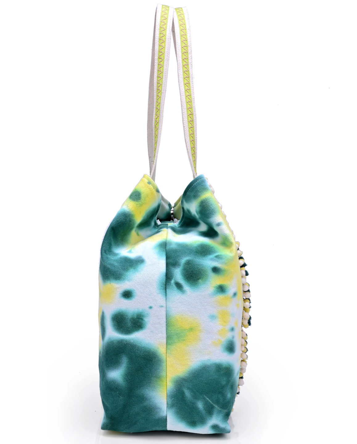 Tropical Leaf Tie Dye Tote - Splash Place Swim Goggles