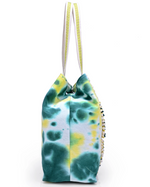 Tropical Leaf Tie Dye Tote - Splash Place Swim Goggles