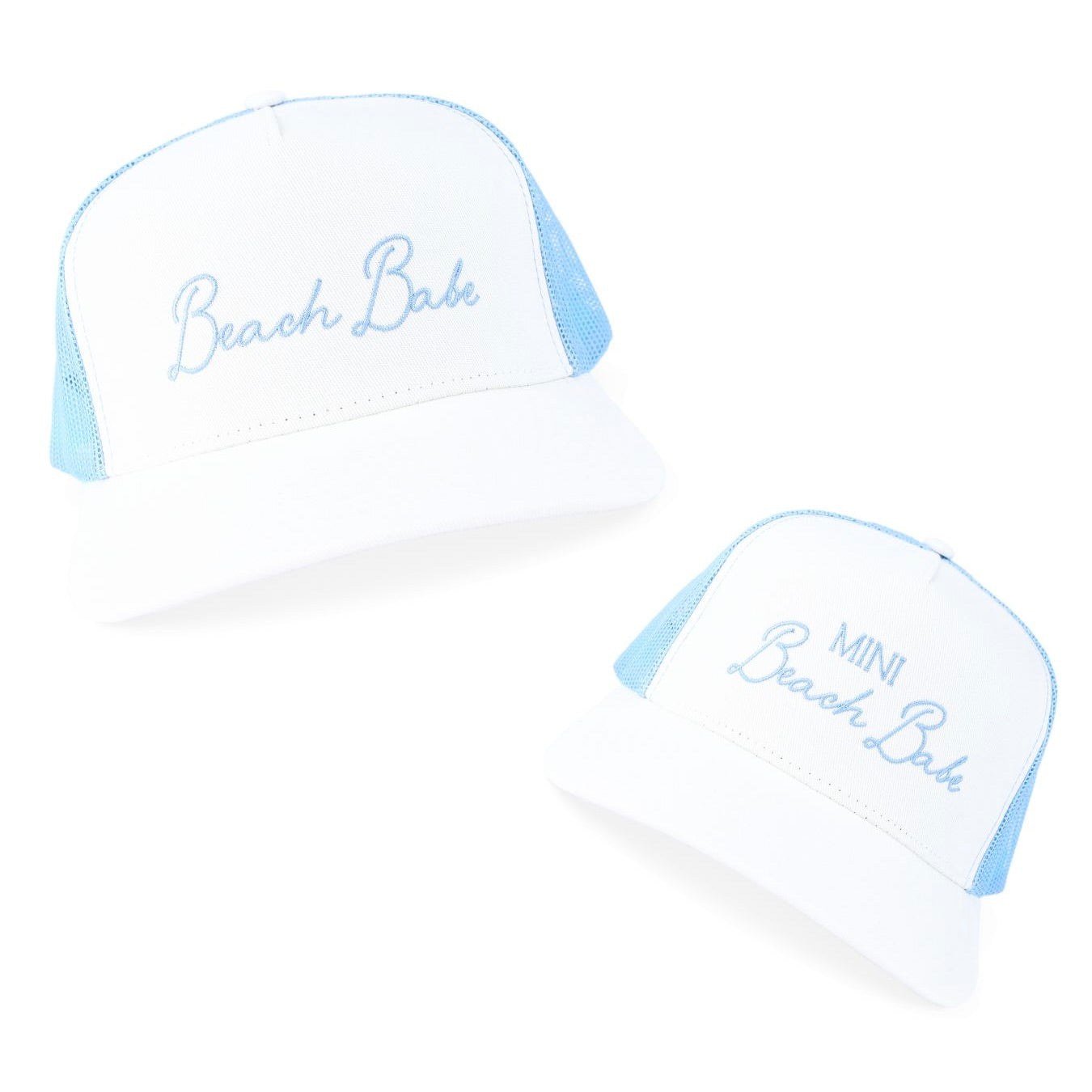 Beach Babe Set - Mommy & Me Snapback Hat Set